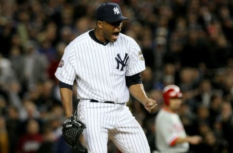 Damaso Marte of the New York Yankees (Photo by Nick Laham/Getty Images)