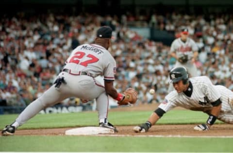 Fred McGriff had a great career after being involved in one of the worst Yankees trades ever. (Photo by HENNY RAY ABRAMS/AFP via Getty Images)