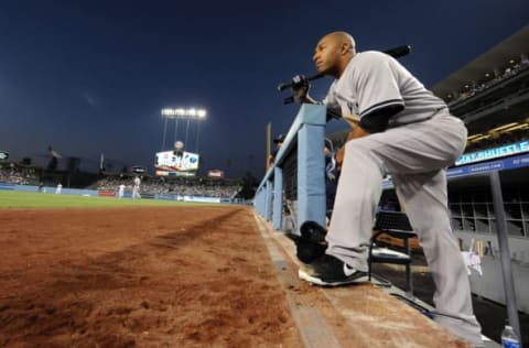 Vernon Wells was one of the Yankees trades that didn’t work out. (Photo by Lisa Blumenfeld/Getty Images)