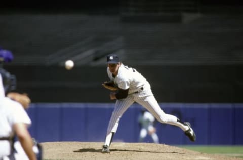 Steve Trout came to New York in a Yankees trade that didn’t work out. (Photo by Focus on Sport/Getty Images)