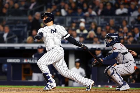 Gary Sanchez #24 of the NY Yankees – (Photo by Mike Stobe/Getty Images)