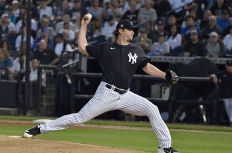 Gerrit Cole #45 of the New York Yankees – (Photo by Mark Brown/Getty Images)