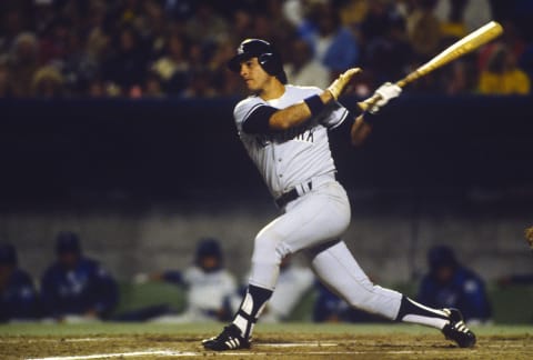 Bucky Dent #20 of the New York Yankees – (Photo by Focus on Sport/Getty Images)