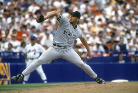 New York Yankees starter Andy Pettitte (Photo by Focus on Sport/Getty Images)