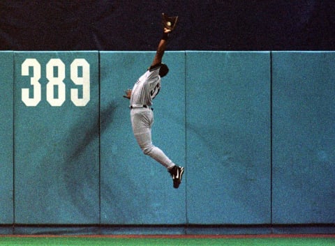 New York Yankees possible Hall of Famer Bernie Williams(Photo by DAN LEVINE / AFP via Getty Images)