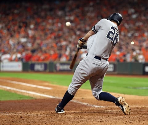 DJ LeMahieu #26 of the New York Yankees – (Photo by Bob Levey/Getty Images)