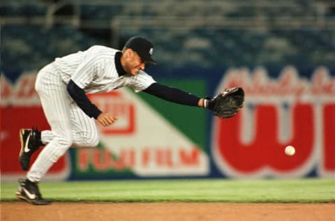 New York Yankees shortstop Derek Jeter (Photo by MARK D. PHILLIPS/AFP via Getty Images)