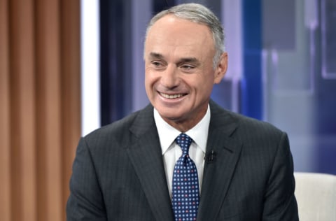 MLB Commissioner Rob Manfred, one of just...the worst guys (Photo by Steven Ferdman/Getty Images)