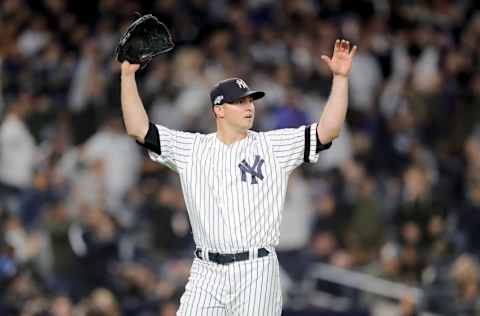 Zack Britton #53 of the New York Yankees (Photo by Elsa/Getty Images)