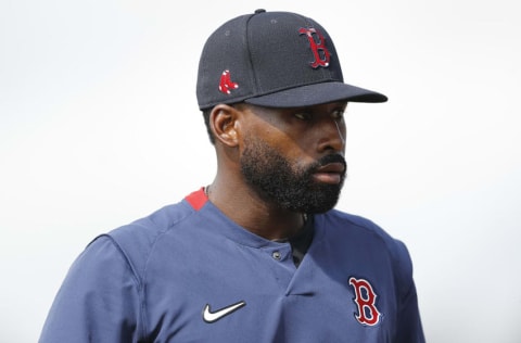 Jackie Bradley Jr. of the Boston Red Sox (Photo by Michael Reaves/Getty Images)