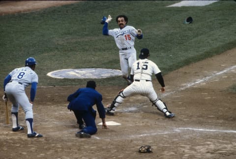 Thurman Munson of the New York Yankees stands strong (Photo by Focus on Sport/Getty Images)