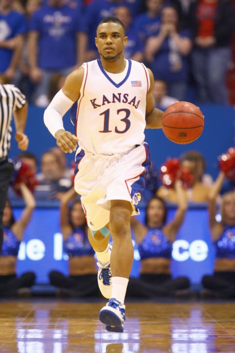 CJ Henry of the Kansas Jayhawks/New York Yankees (Photo by Jamie Squire/Getty Images)