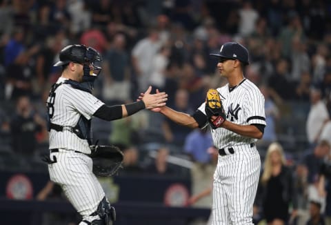 Adonis Rosa #73 of the New York Yankees Photo by Al Bello/Getty Images)