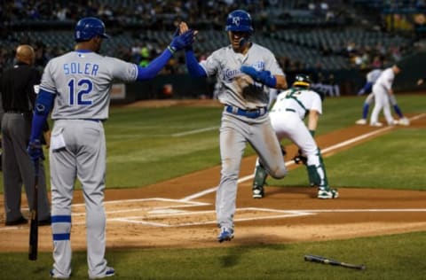 Royals stars Whit Merrifield and Jorge Soler (Photo by Jason O. Watson/Getty Images)