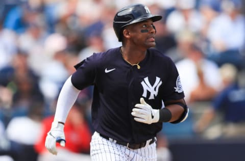 Yankees DH Miguel Andujar (Photo by Carmen Mandato/Getty Images)