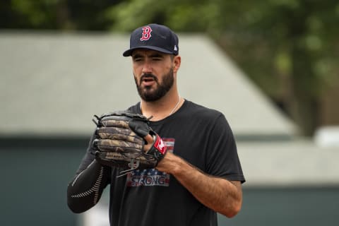 Brandon Workman #44 of the Boston Red Sox (Photo by Billie Weiss/Boston Red Sox/Getty Images)