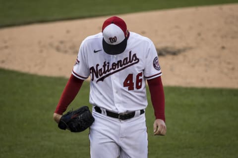 Patrick Corbin #46 of the Washington Nationals (Photo by Scott Taetsch/Getty Images)