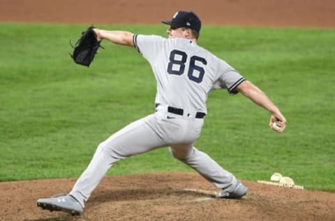 Yankees RHP Clarke Schmidt (Photo by Mitchell Layton/Getty Images)