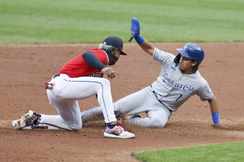 Francisco Lindor #21 of the Cleveland Indians (Photo by Ron Schwane/Getty Images)