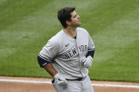 Mike Ford #36 of the New York Yankees (Photo by Sarah Stier/Getty Images)