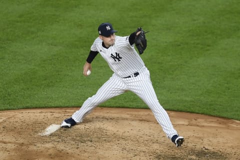 Adam Ottavino #42 of the New York Yankees (Photo by Sarah Stier/Getty Images)