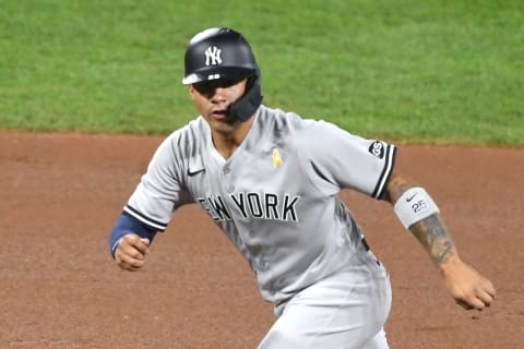 Gleyber Torres #25 of the New York Yankees (Photo by Mitchell Layton/Getty Images)