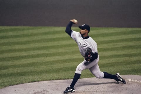 Pitcher Orlando Hernandez #26 of the New York Yankees