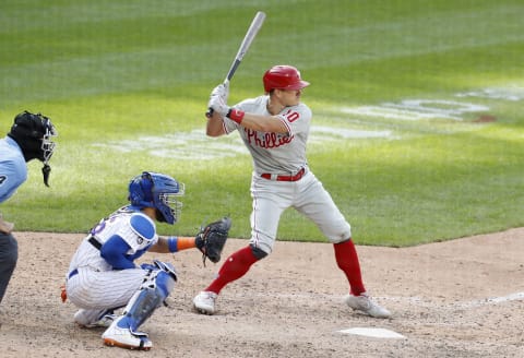 J.T. Realmuto #10 of the Philadelphia Phillies (Photo by Jim McIsaac/Getty Images)