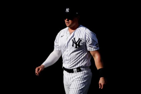 Luke Voit #59 of the New York Yankees (Photo by Christian Petersen/Getty Images)