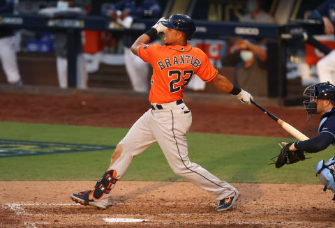 Michael Brantley #23 of the Houston Astros (Photo by Ezra Shaw/Getty Images)