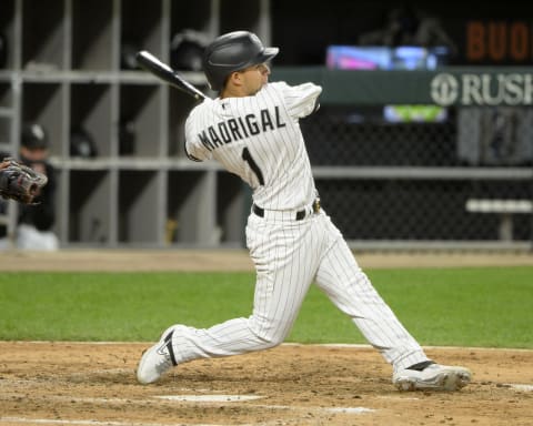 CHICAGO – SEPTEMBER 26: Nick Madrigal #1 of the Chicago White Sox (Photo by Ron Vesely/Getty Images)