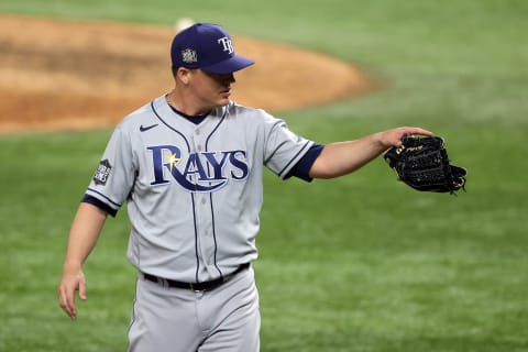 Aaron Loup #15 of the Tampa Bay Rays (Photo by Sean M. Haffey/Getty Images)