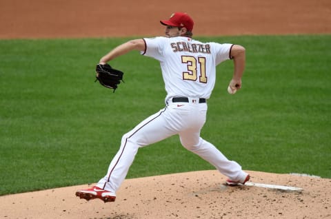 Max Scherzer #31 of the Washington Nationals (Photo by G Fiume/Getty Images)