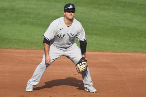 Mike Ford #36 of the New York Yankees (Photo by Mitchell Layton/Getty Images)