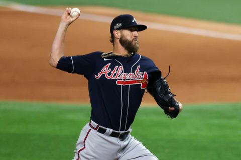 Shane Greene #19 of the Atlanta Braves (Photo by Ronald Martinez/Getty Images)