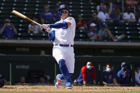 Joc Pederson #24 of the Chicago Cubs (Photo by Steph Chambers/Getty Images)