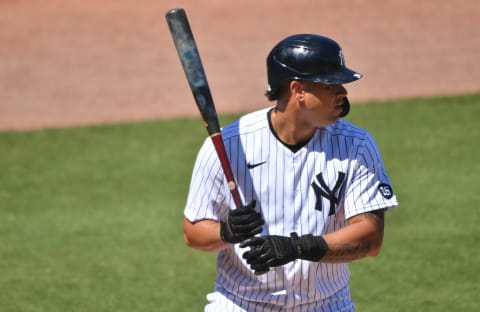 Gary Sanchez #24 of the New York Yankees Photo by Mark Brown/Getty Images)