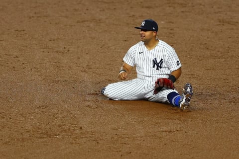 Rougned Odor #18 of the New York Yankees (Photo by Mike Stobe/Getty Images)