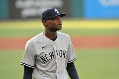 Starting pitcher Domingo German #55 of the New York Yankees (Photo by Jason Miller/Getty Images)