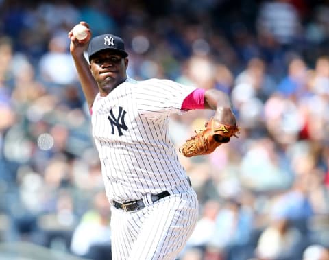 Michael Pineda #35 of the New York Yankees (Photo by Elsa/Getty Images)