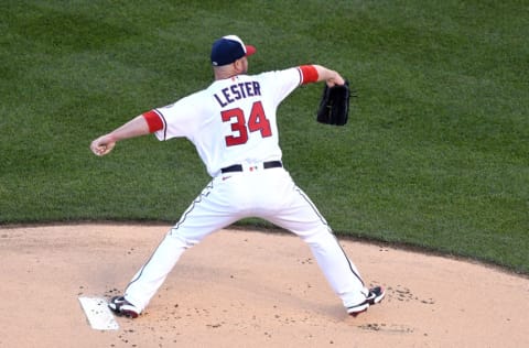 Jon Lester. (Photo by Mitchell Layton/Getty Images)