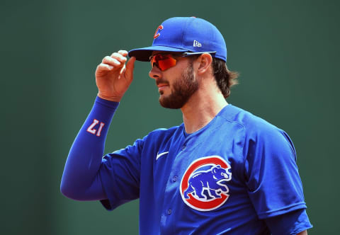 Kris Bryant #17 of the Chicago Cubs (Photo by Joe Sargent/Getty Images)