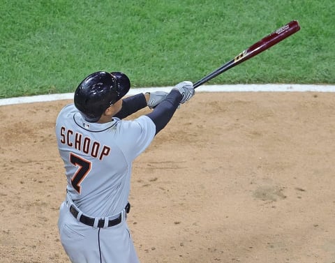 Jonathan Schoop #7 of the Detroit Tigers (Photo by Jonathan Daniel/Getty Images)