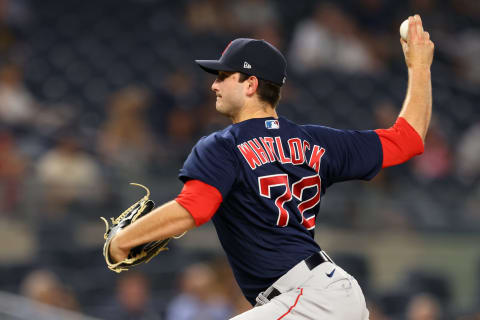 NEW YORK, NY – JUNE 05: Garrett Whitlock #72 of the Boston Red Sox in action against the New York Yankees during a game at Yankee Stadium on June 5, 2021 in New York City. (Photo by Rich Schultz/Getty Images)