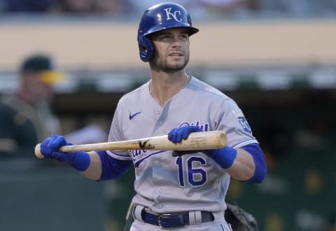 Andrew Benintendi #16 of the Kansas City Royals (Photo by Thearon W. Henderson/Getty Images)