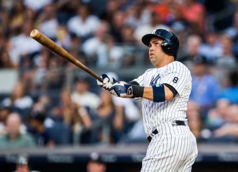 Carlos Beltran #36 of the New York Yankees (Photo by Rob Tringali/SportsChrome/Getty Images)