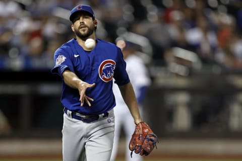 Ryan Tepera #18 of the Chicago Cubs (Photo by Adam Hunger/Getty Images)