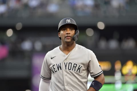 Miguel Andujar #41 of the New York Yankees (Photo by Alika Jenner/Getty Images)