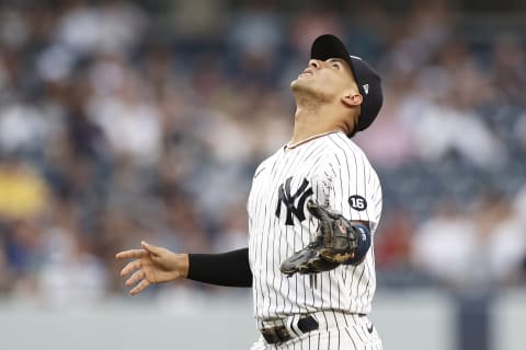 Gleyber Torres #25 of the New York Yankees (Photo by Adam Hunger/Getty Images)