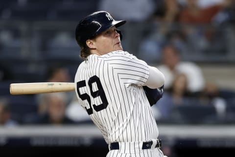 Luke Voit #59 of the New York Yankees (Photo by Adam Hunger/Getty Images)